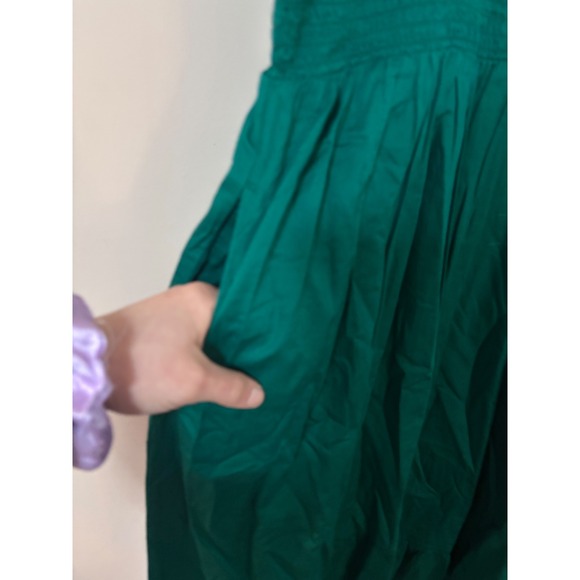 The drop nwt green smocked dress size large - Picture 5 of 7